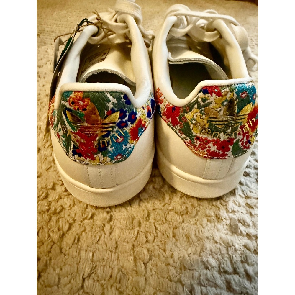 Adidas Stan Smith x Liberty London Floral Leather Sneakers JH5637 Womens 9 NWT - Picture 3 of 12